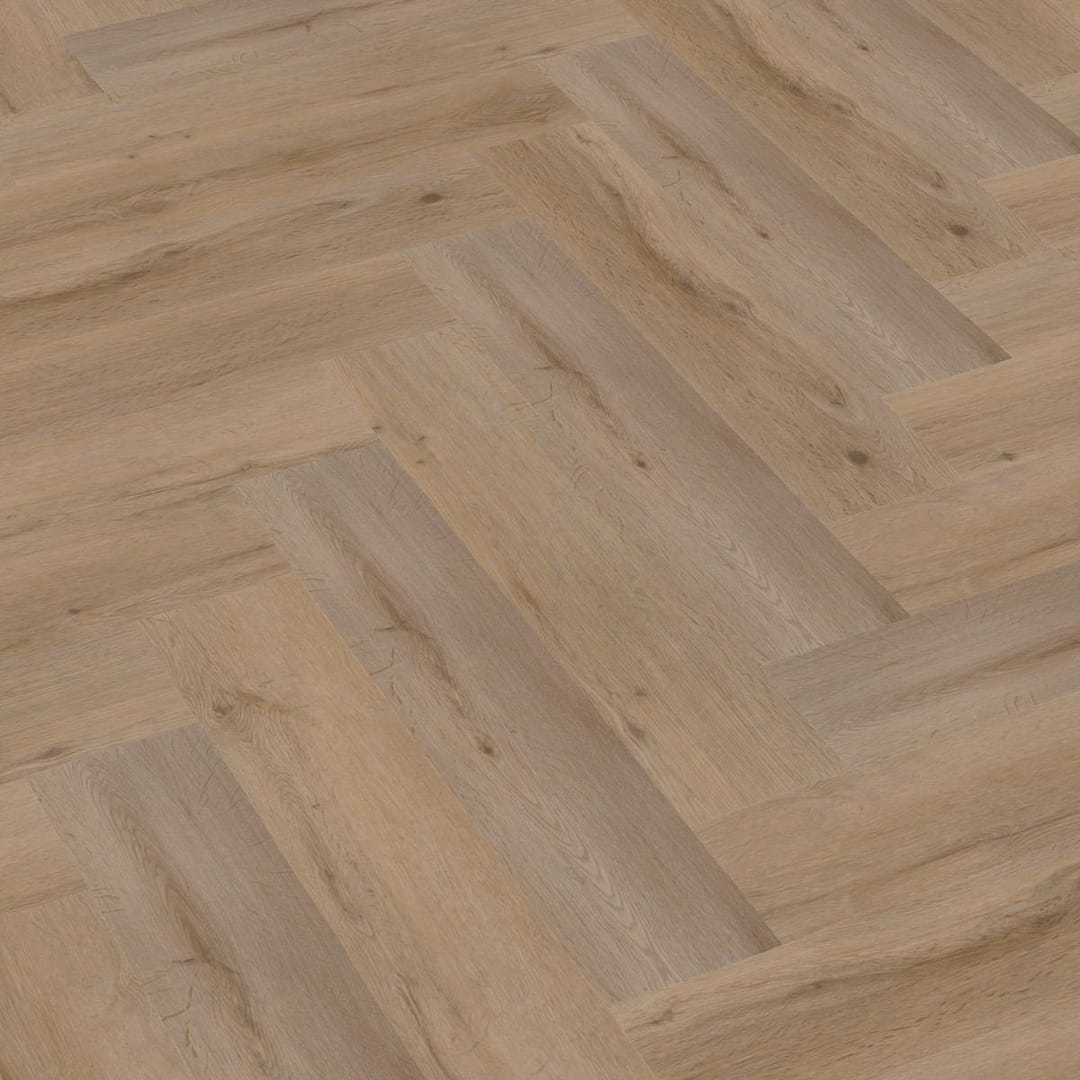 Spigato Vivero Herringbone 7mm SPC Smoky - imagine 2