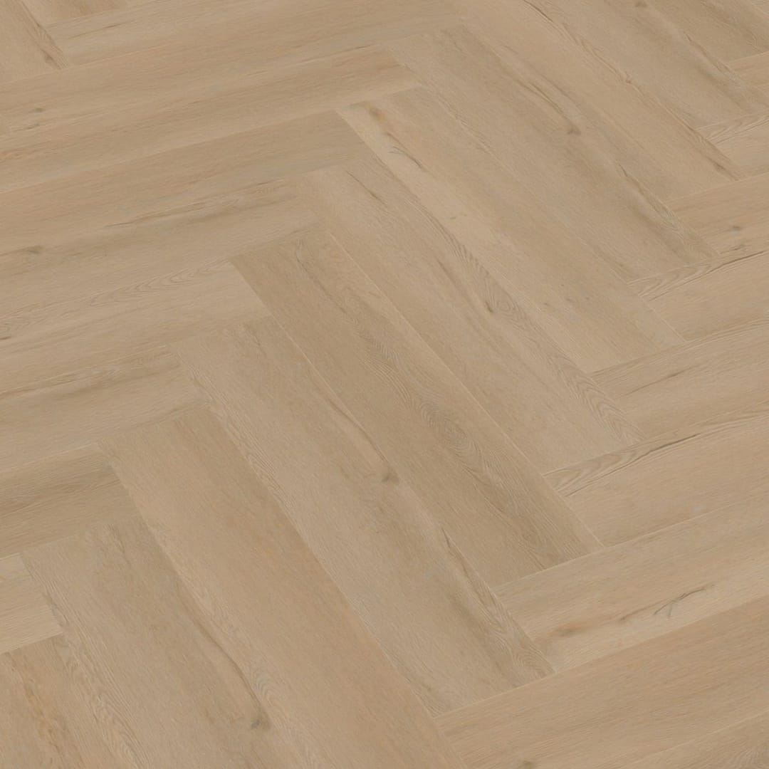 Spigato Vivero Herringbone 7mm SPC Beige - imagine 2