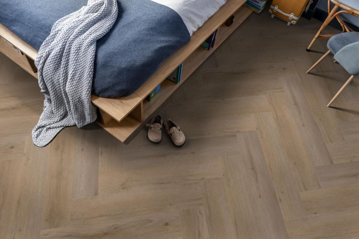 Spigato Vivero Herringbone 7mm SPC Smoky - imagine 4