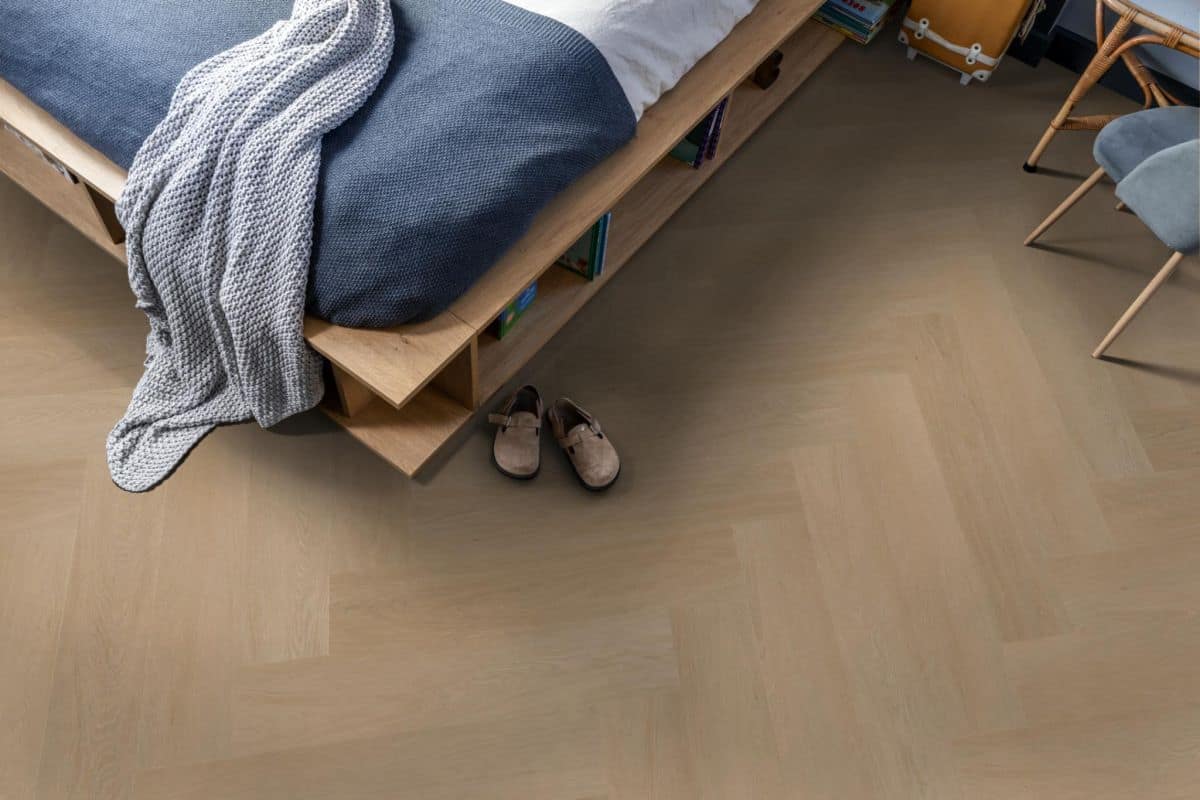 Spigato Estino Herringbone 7mm SPC Natural Oak - imagine 4