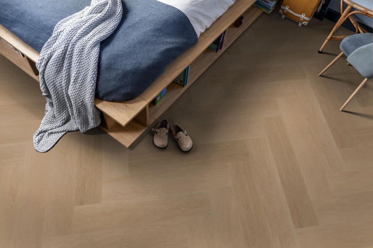 Spigato Estino Herringbone 7mm SPC Dark Oak - imagine 4