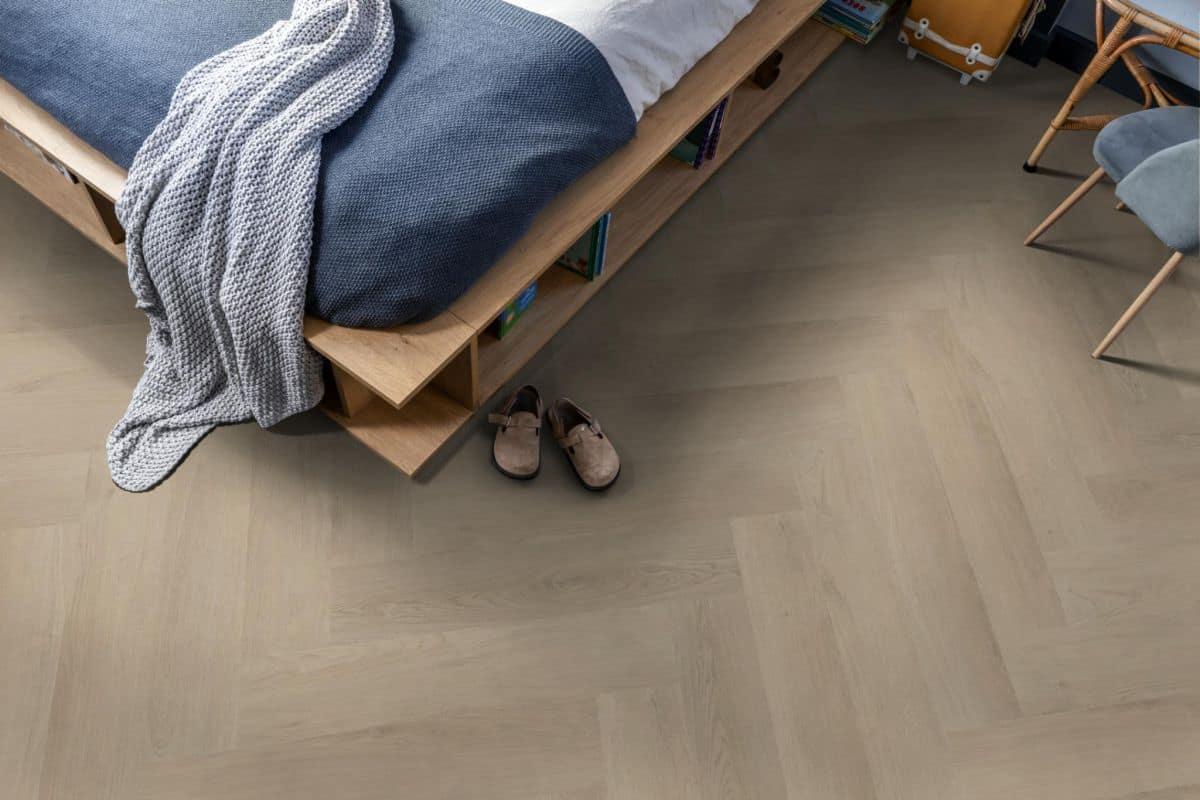 Spigato Navaro Herringbone 5mm Beige - imagine 4