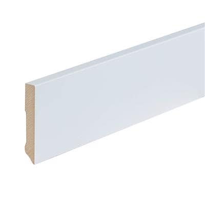5564091019 - co-pro folieplint amsterdam wit (los) Plinta MDF 90×15 mm Amsterdam Alba - imagine 1