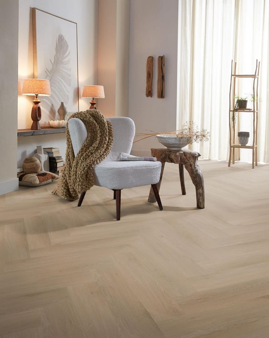 Spigato Navaro Herringbone 5mm Natural Oak - imagine 3
